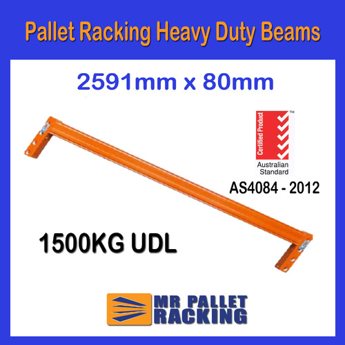 Beams - 2591mm 1.5 Tonnes Rated Beams